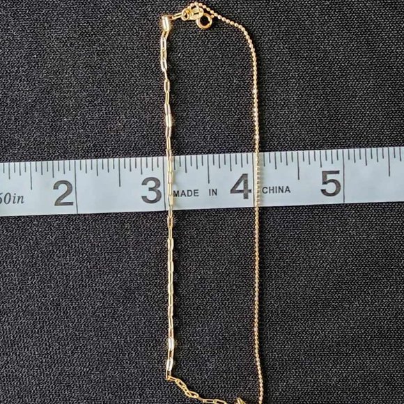 2 design gold bracelet - Picture 7 of 16